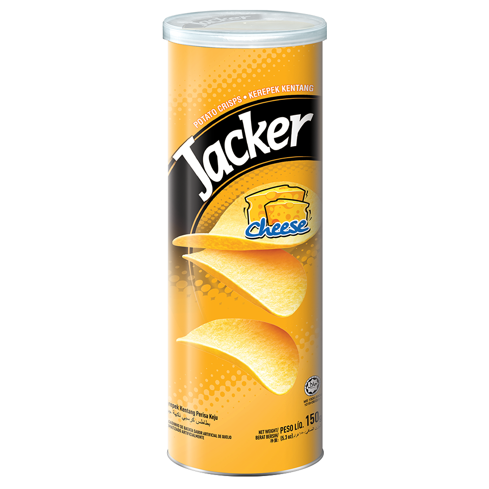 Jacker Potato Crisps 150g Cheese Oriental Food Industries Sdn Bhd