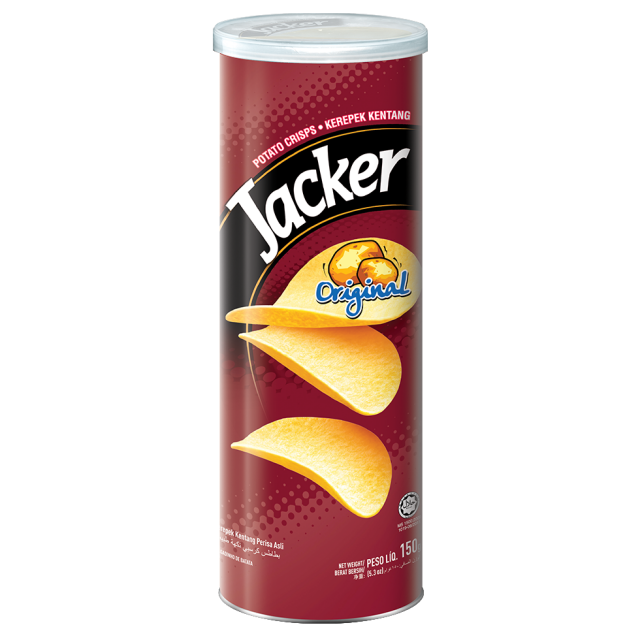Jacker Potato Crisps 150g Original – Oriental Food Industries Sdn Bhd