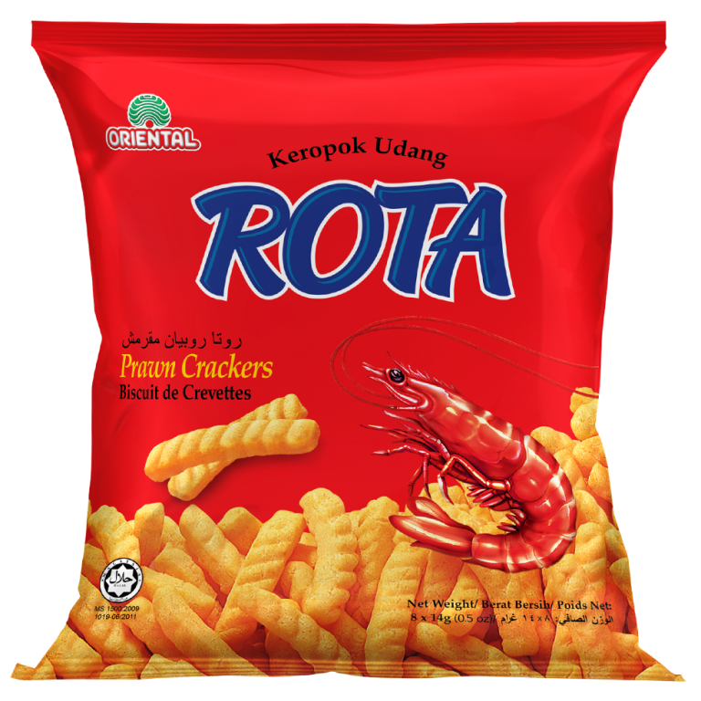 Rota Prawn 8x14g Family Pack Oriental Food Industries Sdn Bhd