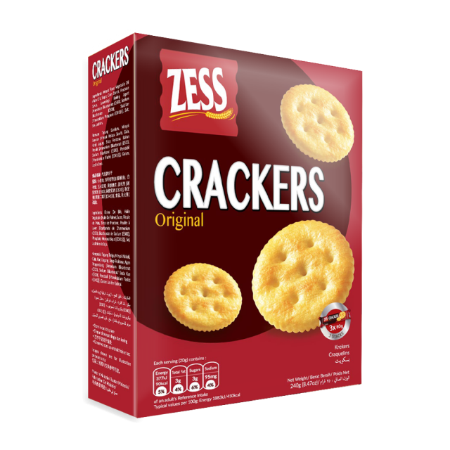 Zess Crackers Original 240g Oriental Food Industries Sdn Bhd